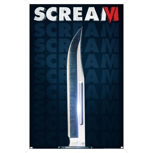 Trends International Scream VI - Knife Framed Wall Poster Prints - 1 of 4