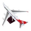 Boeing 747-400F Commercial Aircraft "Cargolux" Gray with Red Tail "Gemini 200" 1/200 Diecast Model Airplane by GeminiJets - 3 of 3