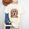 Simply Sage Market Women's In My Game Day Era - Maroon Short Sleeve Graphic Tee - 3 of 4