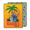 Disney Stitch Kaua'i Hawaii Double Sided Silk Touch Throw Blanket 50" x 70" - 3 of 4