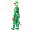 Halloween Realistic T-Rex Costume Outfit Dinosaur Jumpsuit with Egg for Children Toddler Dress-Up Party - 4 of 4