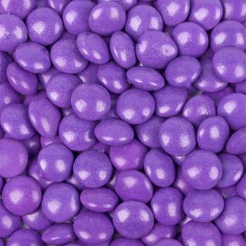 1 lb Purple Candy Milk Chocolate Minis by Just Candy (approx. 500 Pcs)