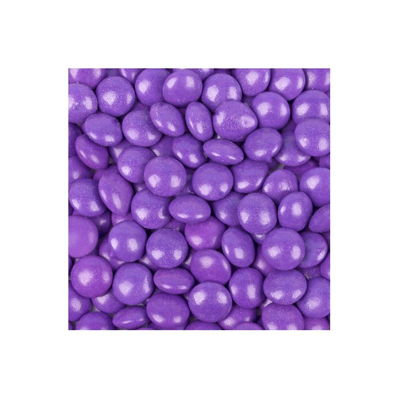 1 lb Purple Candy Milk Chocolate Minis by Just Candy (approx. 500 Pcs), 1 of 3
