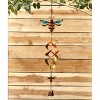 Lakeside Hanging Honey Bee Wind Spinner with Bell Chime - Garden Décor Accent - image 2 of 2