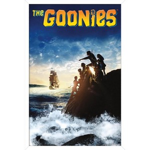 Trends International The Goonies - Ocean Key Art Framed Wall Poster Prints - 1 of 4