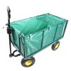 Anybear Flower Cart Green Cloth Bag Firewood Transport 200lbs Garden Cart - 4 of 4