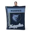 Sweet Home Collection NBA Memphis Grizzlies Microfiber Plush Throw Blanket - 3 of 4