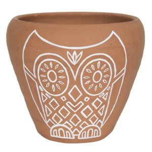 Owl Multi Terracotta Planter - Foreside Home & Garden - 1 of 4