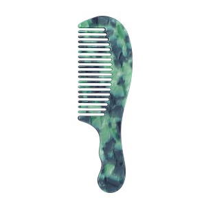 Unique Bargains Durable Marble Texture Large Tooth Comb 1 Pc - 1 of 4
