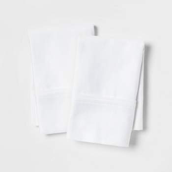 400 Thread Count Solid Performance Pillowcase Set - Threshold™