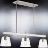Urban Ambiance Luxury Traditional Chandelier 11.875''H x 40''W,  Brushed Nickel Finish,  Atlanta Collection, UHP4380 - 4 of 4