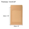Unique Bargains Mailing Photo Single-Sided Full Face Window Envelopes 10 Pcs - 2 of 4