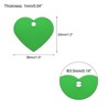 Unique Bargains Lightweight Necklace Bracelet Making Aluminum Blank Pet ID Tags 30 Pcs 1.5" - 2 of 4