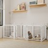 8 Panels Metal Dog Pen Pet Dog Fence Outdoor Exercise Pen with Doors, Heavy Duty Dog Fence Puppy Pen - 4 of 4