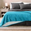 Faux Shearling Fleece Blanket by Bare Home - 2 of 4