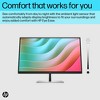 HP E27k G5 27 Inch 4K UHD Desktop Monitor 60hz Height Adjust Tilt Swivel Pivot VESA Mountable, Black 6N4C4AA - Manufacturer Refurbished - 4 of 4
