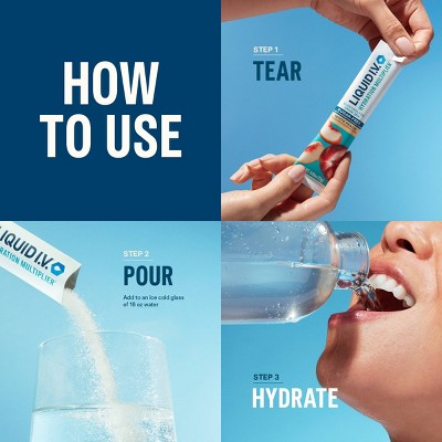 Liquid I.V. Lychee Sorbet Sugar Free Hydration Multiplier Sports Drink - 10ct: Powdered, Non-Caffeinated