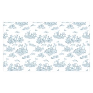 Evanjelina & Co Toile De Jouy Duck Egg Blue Tablecloth - Deny Designs - 1 of 3