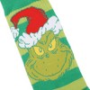 The Grinch Grinch Wearing Red Christmas Hat Mens Athletic Crew Socks - 4 of 4