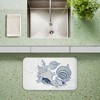 Stupell Industries Coastal Chinoiserie Shells Printed Anti-Fatigue Floor Mat, design by Nicole Tamarin, 30"x18" - 2 of 4