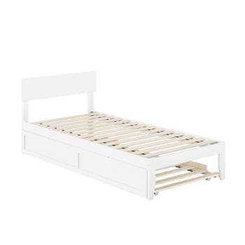Boston Bed with Twin XL Trundle Bed - AFI