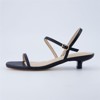 CUSHIONAIRE Soprano Women’s One Band Kitten Heel with Ankle Strap – Minimalist Dress Sandal with Memory Foam & Strappy Silhouette - 2 of 4