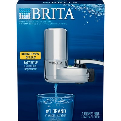 Brita Tap Water Faucet Filtration System - Chrome