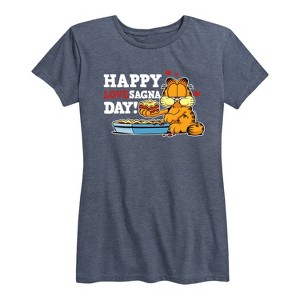 Women's - Garfield - Valentine's Day Short Sleeve Graphic T-Shirt - 1 of 4
