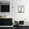 Stupell Industries Piles Of Laundry Dog Black Framed Floater Canvas Wall Art - 2 of 4