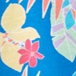 bright cobalt multi pretty tropicana