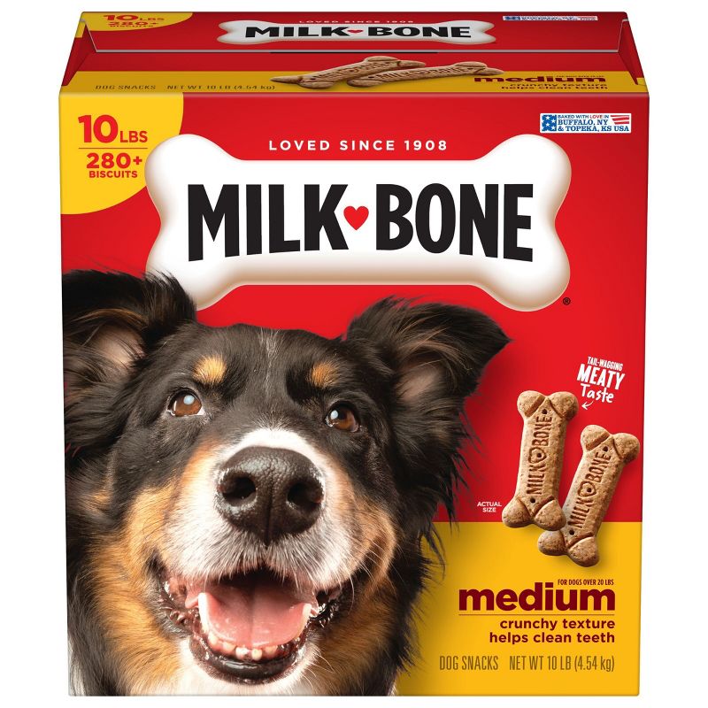 Milk-Bone in Beef Flavor  Medium Dog Treats, 1 of 6