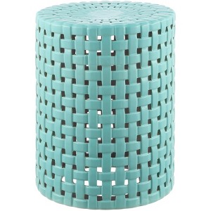 Sayre 17.5" Garden Stool - ACS4606 - Indoor/Outdoor - Safavieh - 1 of 4
