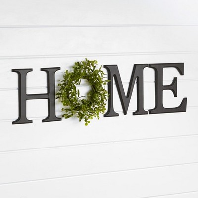 The Lakeside Collection 4-Pc. Home Wall Hanging Set or Wreaths - 4-Pc. Home Wall Hanging Set 4 Pieces