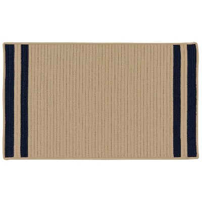 Colonial Mills Denali Doormats - Navy 35" x 54"
