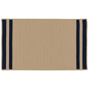 Colonial Mills Denali Doormats - Navy 18" x 30" - 1 of 2