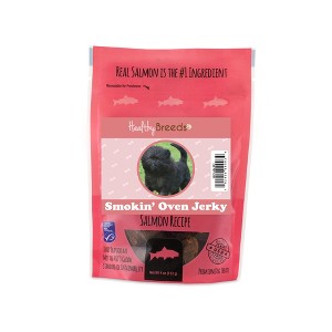 Healthy Breeds Smokin' Oven Salmon Recipe Jerky Dog Treats 4 oz - 1 of 1