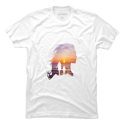 Men's Design By Humans Mother Behind Every Son Who Believes In Himself Is A Mom By corndesign T-Shirt