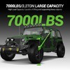Farm Jack, 7000 Lbs Capacity Ratcheting Off Road f-Arm Jack, Utility Heavy-Duty f-Arm Jack, Lift Height 5.12-25.39 Inches - 3 of 4