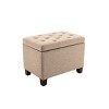24" Tufted Storage Ottoman and Hinged Lid - WOVENBYRD - 4 of 4