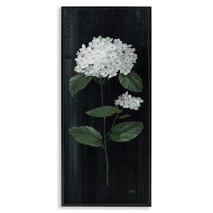 Stupell Industries Distressed Hydrangea Flower Blossom, 10" x 24" - 1 of 4