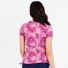 Calypsa Women's UPF 50+ Short Sleeve Adele Swim Top - 3 of 4