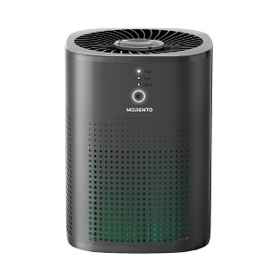 MORENTO Air Purifiers for Bedroom for Smoke, Small Air Purifier with Sleep Mode - 1 of 4