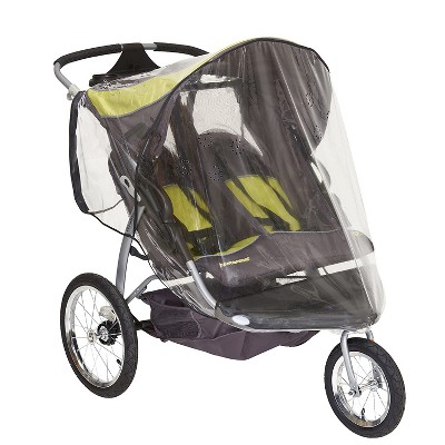 Sasha's Rain Shield and Wind Cover For Baby Stroller, Compatible with Baby Trend Expedition Double Jogger