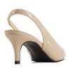 Andrea Kitten Heel Slingback Pumps 85539 - image 3 of 4