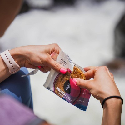 Protein Puck Wanderlust Nutrition Bars - Peanut Butter Cranberry - 3.25oz/4ct: Chewy, 8g Protein, Ready to Eat
