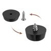 Unique Bargains Non-Slip Rubber Bumper Feet with Stainless Steel Washer Screws - 4 of 4