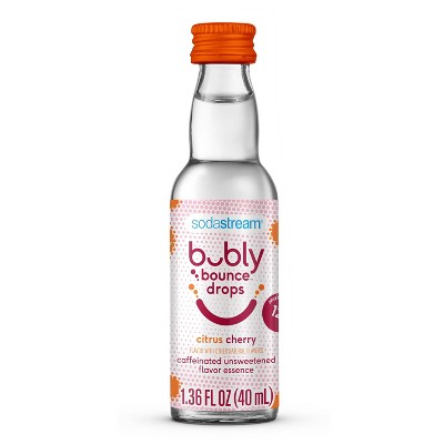 bubly bounce Caffeinated Cherry Citrus Flavor Drops - 1.36 fl oz