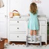 Toddler 2 Step Stool Kids Standing Tower for Toddlers Plastic Learning Helper Stool for Kitchen Counter Bathroom Sink Toilet Potty Training - 4 of 4