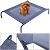 Tangkula Steel Frame Elevated Dog Cat Bed Large Pet Cot Indoor Outdoor - 2 of 4