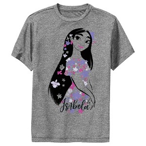 Boy's Encanto Isabela Portrait Magical Floral Powers Performance Tee - 1 of 4